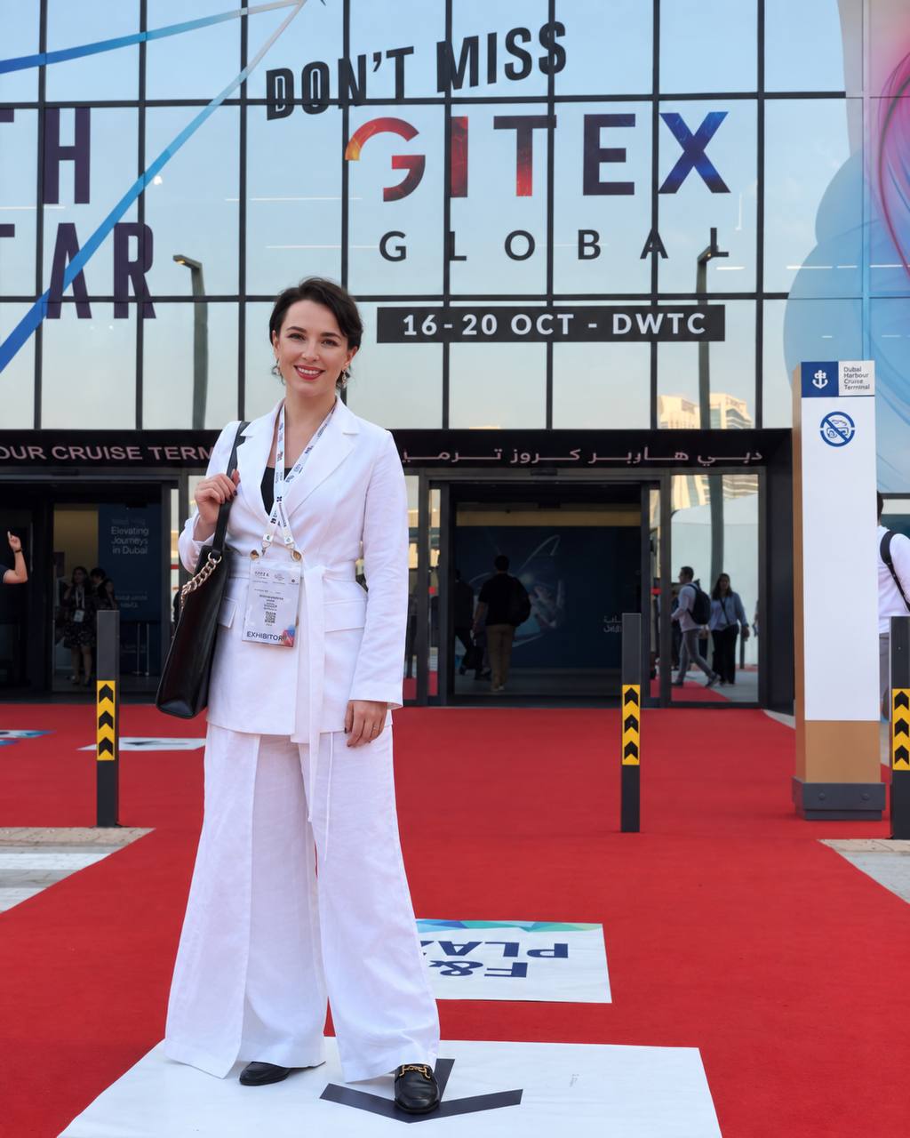 Alex Dudka at GITEX Global in Dubai